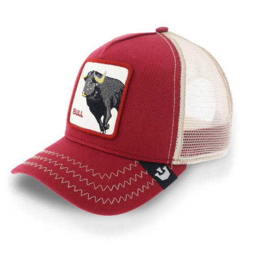 GORRA GOORIN BROS THE BULL ROJO