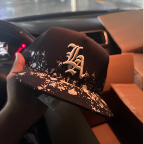 GORRA CASH ONLY LA PRINT BLACK