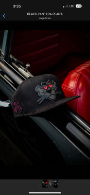 GORRA VAGO STYLE PANTERA PLANA TELA