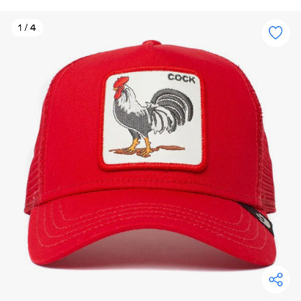 GORRA GOORIN BROS COCK RED
