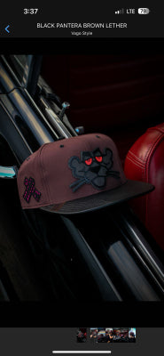 GORRA VAGO STYLE PANTERA CAFE
