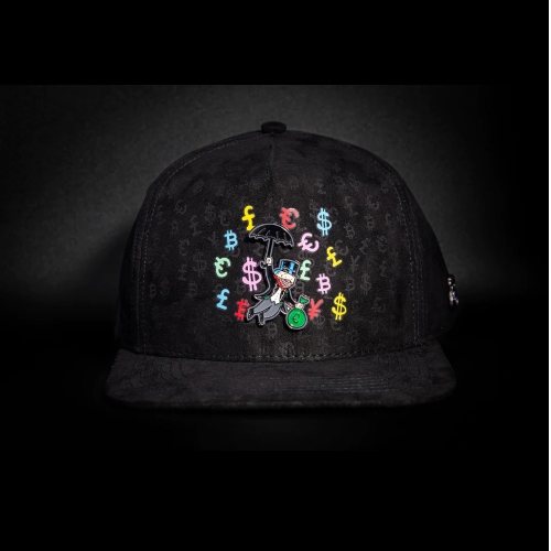 GORRA CASH ONLY MONOPOLY FULL PRINT