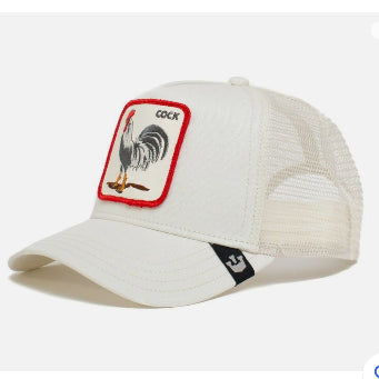 GORRA GOORIN BROS COCK WHITE