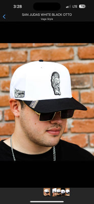 GORRA VAGO STYLE SAN JUDAS BLANCO
