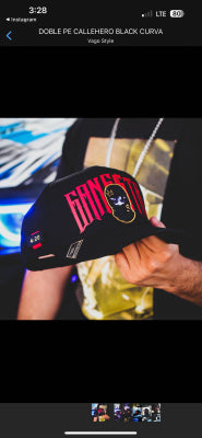 GORRA VAGO STYE PESO PLUMA NEGRO