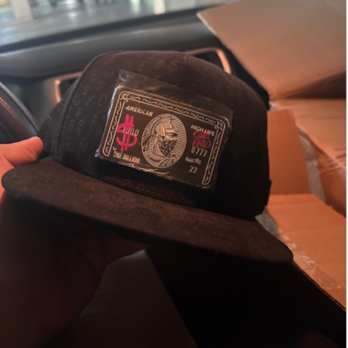 GORRA CASH ONLY AMERICAN EXPRESS PRINT