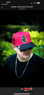 GORRA VAGO STYLE ELEGUA VISERA ROJAÇ
