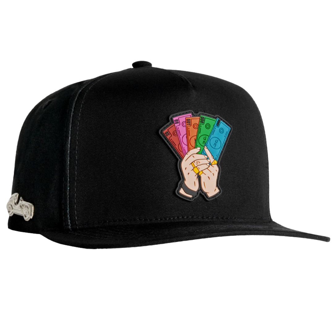 GORRA JC HATS NEVER LOOK BACK BLACK