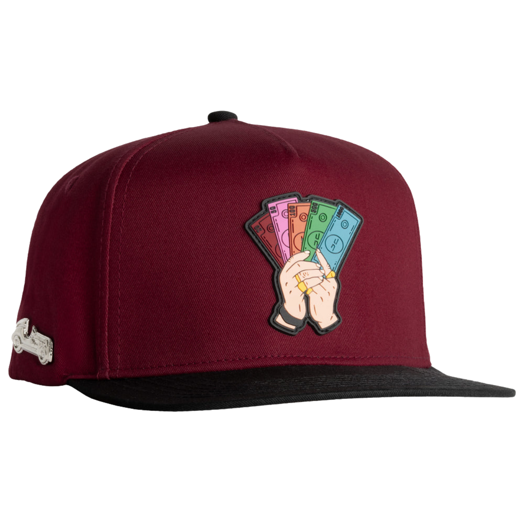 GORRA JC HATS NEVER LOOK BACK RED