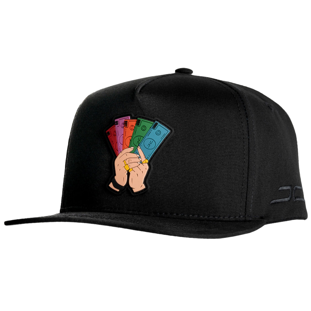 GORRA JC HATS NEVER LOOK BACK BLACK