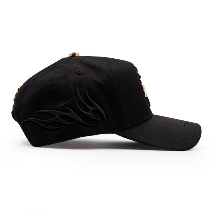 GORRA BARBAS HATS B STAR ROSE GOLD