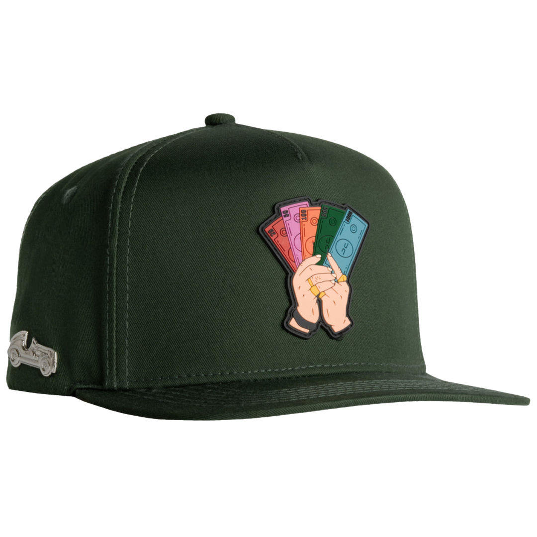 GORRA JC HATS NEVER LOOK BACK GREEN