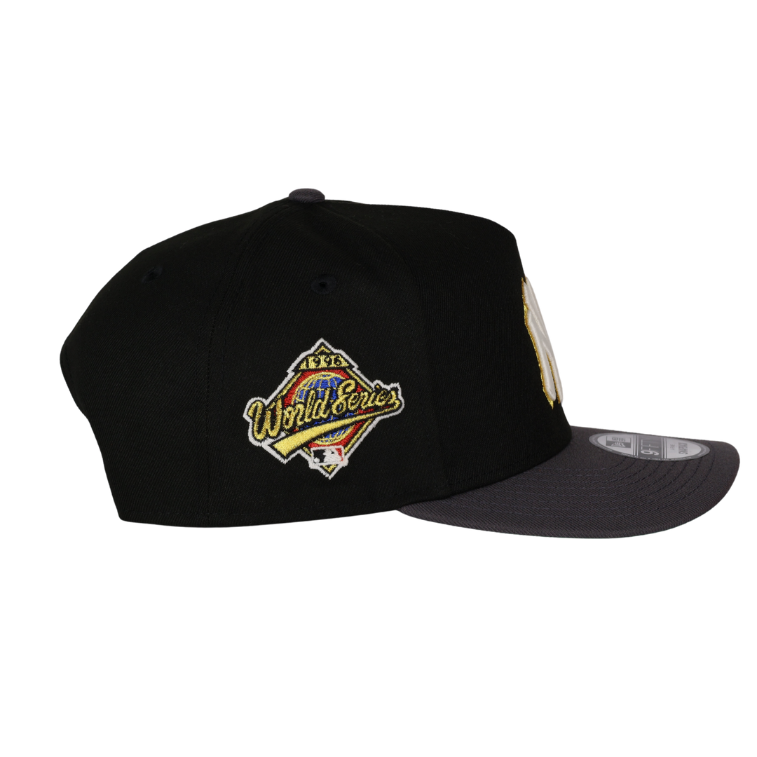 GORRA NEW ERA YANKEES NEGRO GRIS
