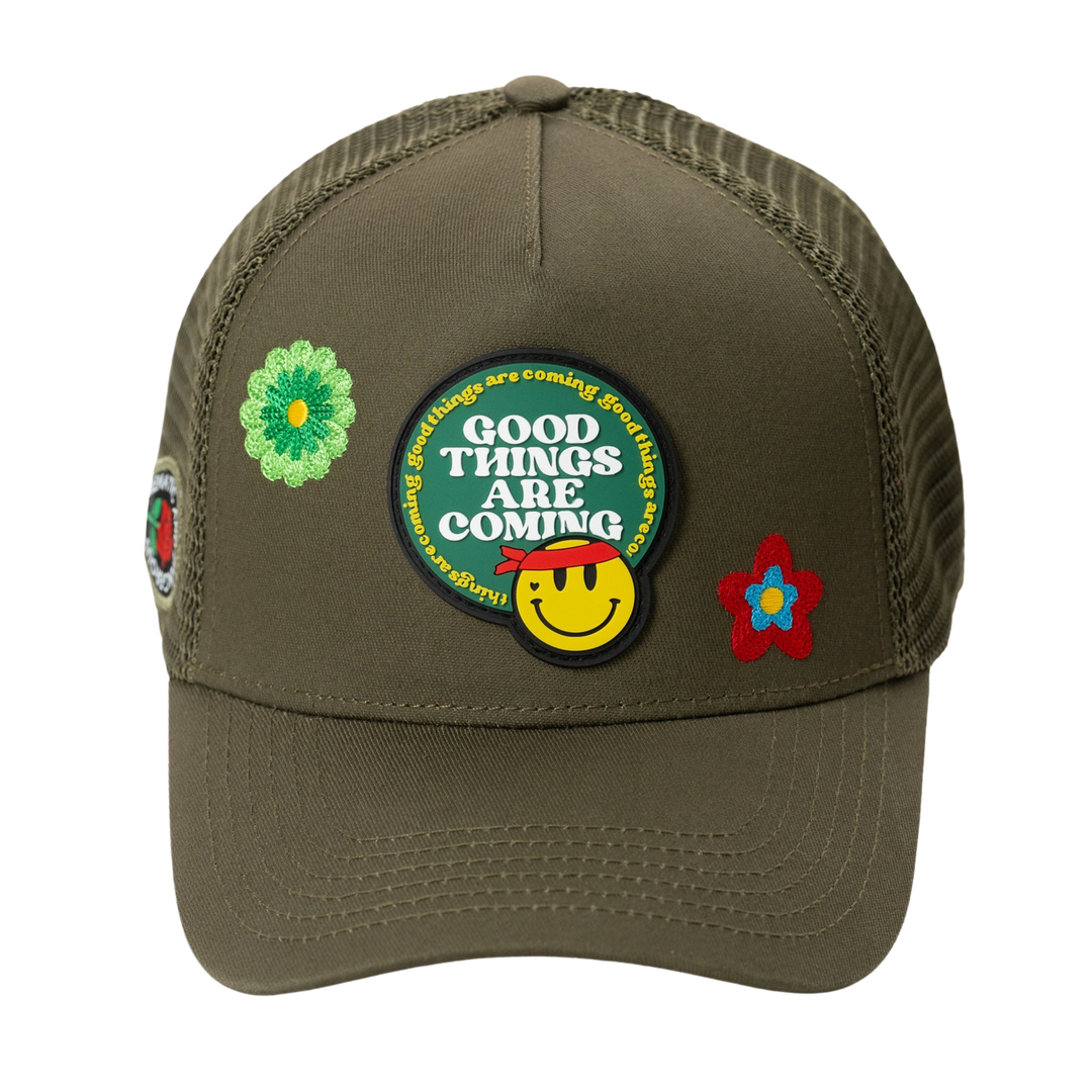 GORRA PROBLEATIC AND DANGEROUS CLUB GOOD THINGS MALLA VERDE