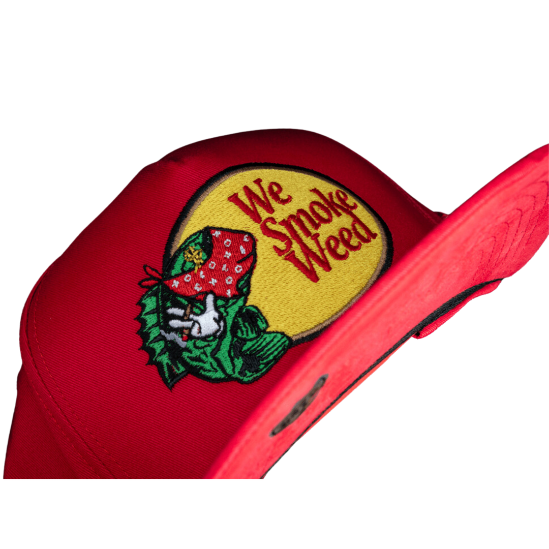 GORRA CASH ONLY WE SMOKE WEED