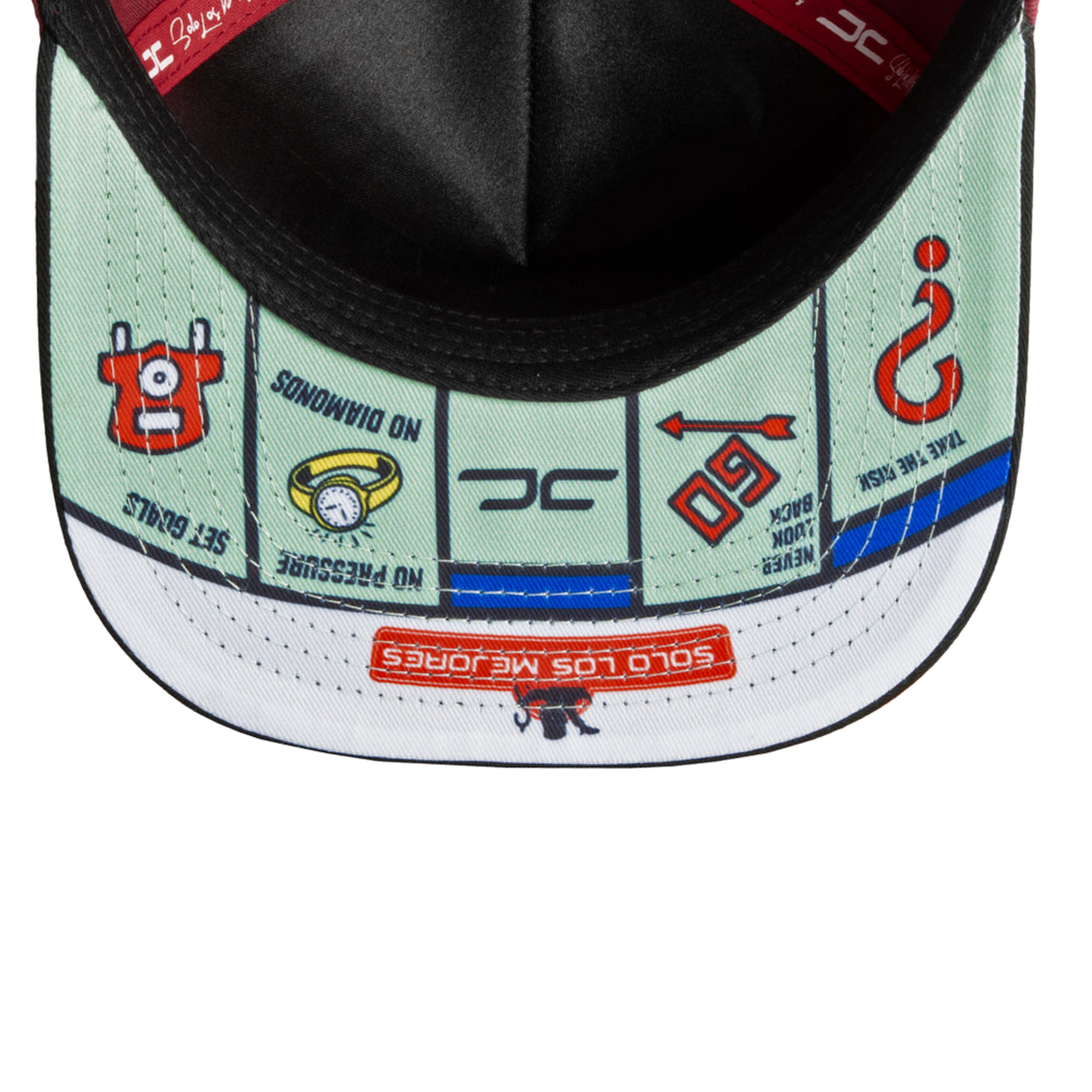 GORRA JC HATS NEVER LOOK BACK RED