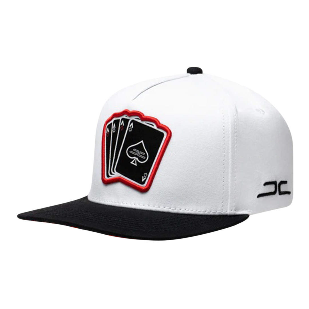 GORRA JC HATS POKER WHITE