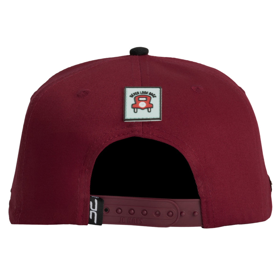 GORRA JC HATS NEVER LOOK BACK RED