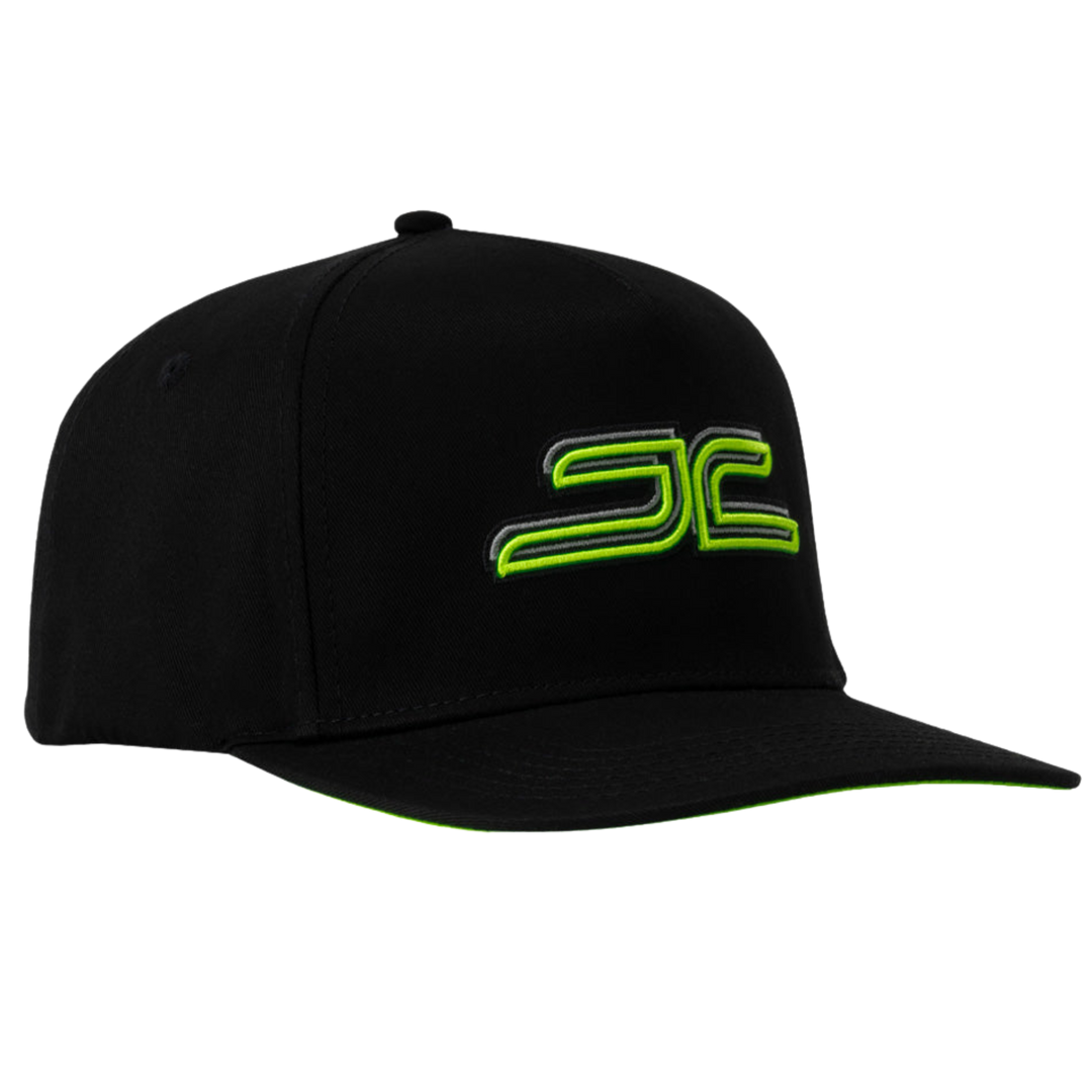 GORRA JC HATS FULL BLACK NEON