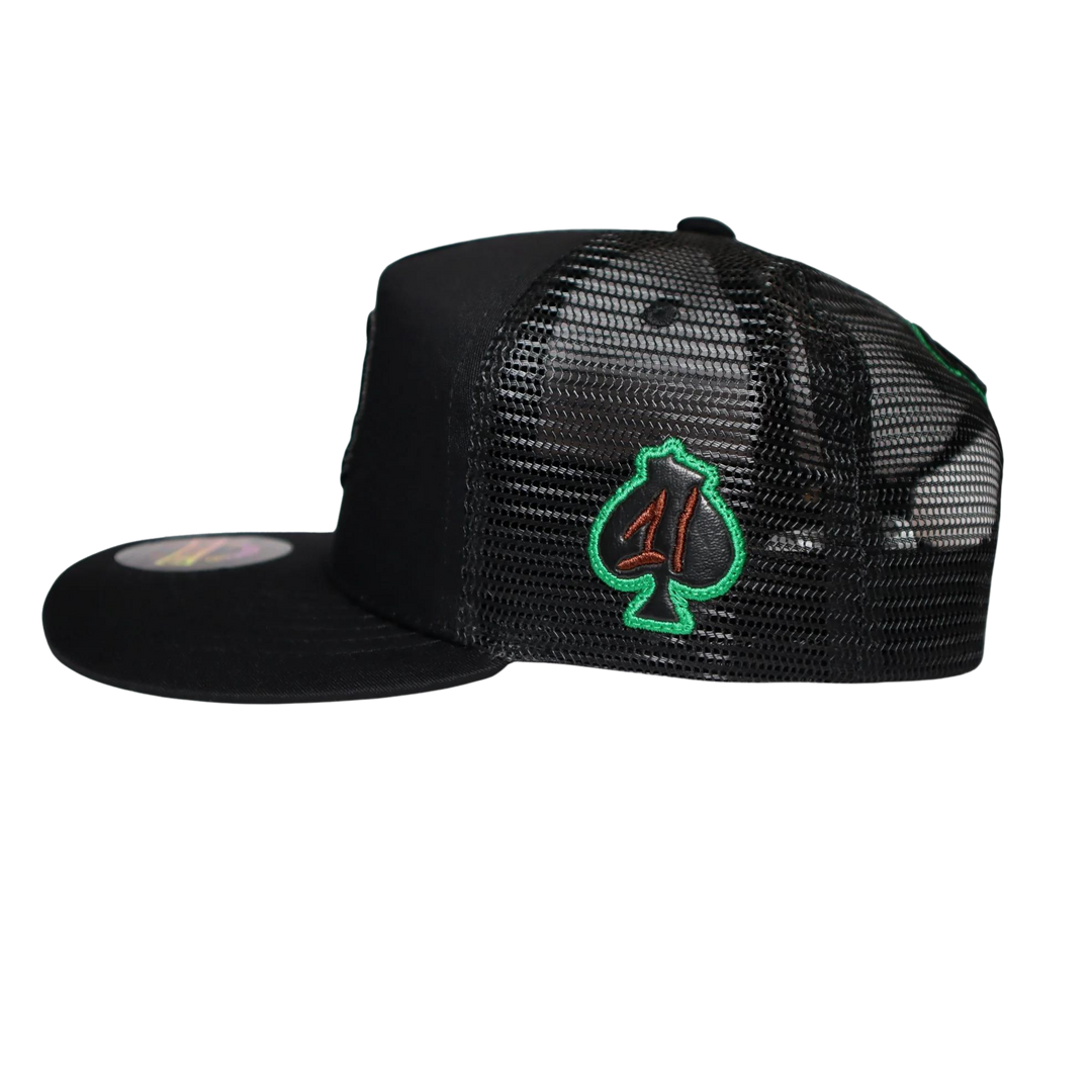 GORRA 1IRON TRENDY AGUILA BLACK MALLA