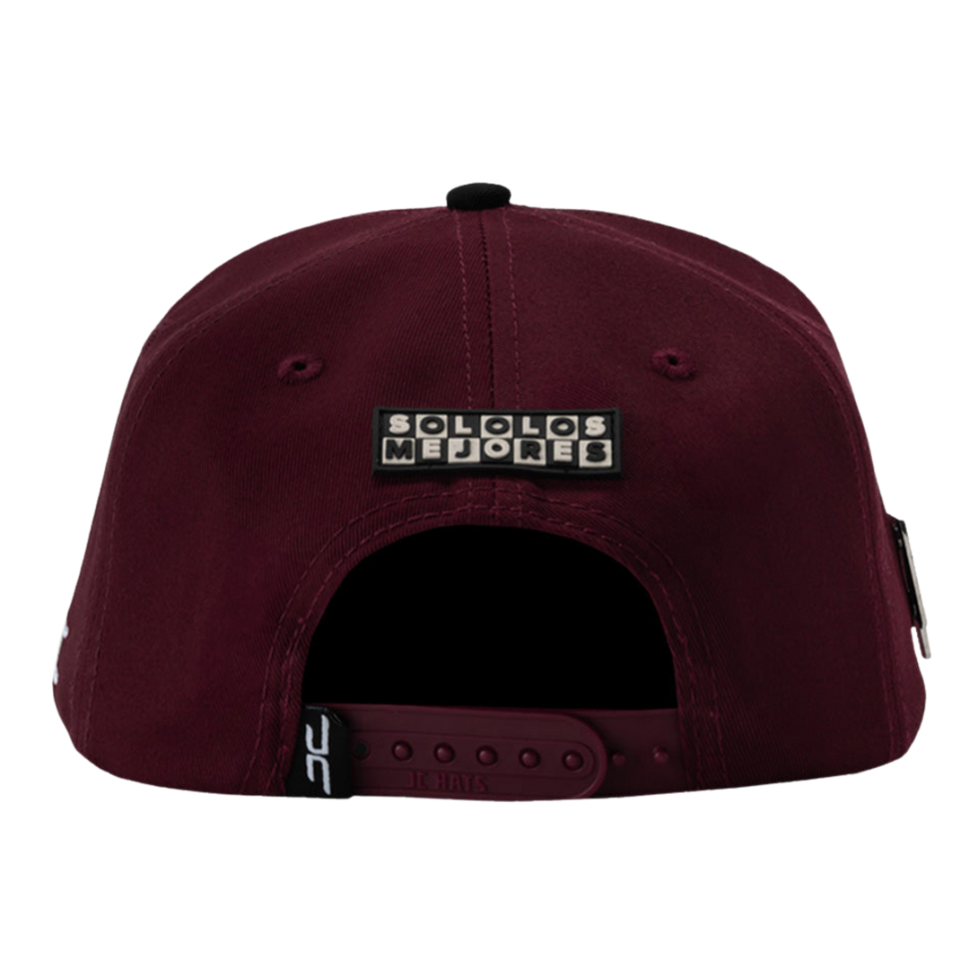 GORRA JC HATS CARTOON BURGUNDY