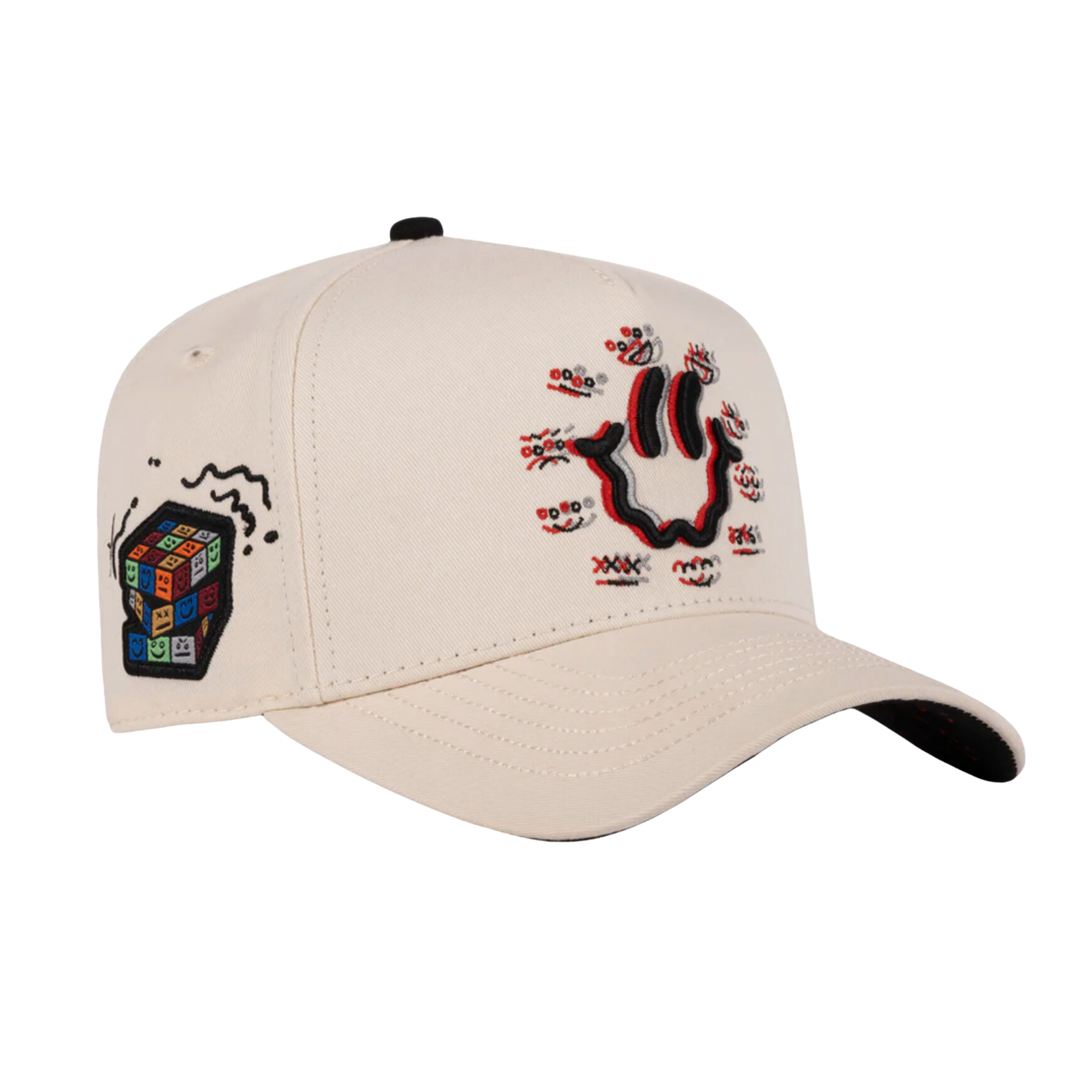 GORRA JC HATS HAPPY FACE BEIGE