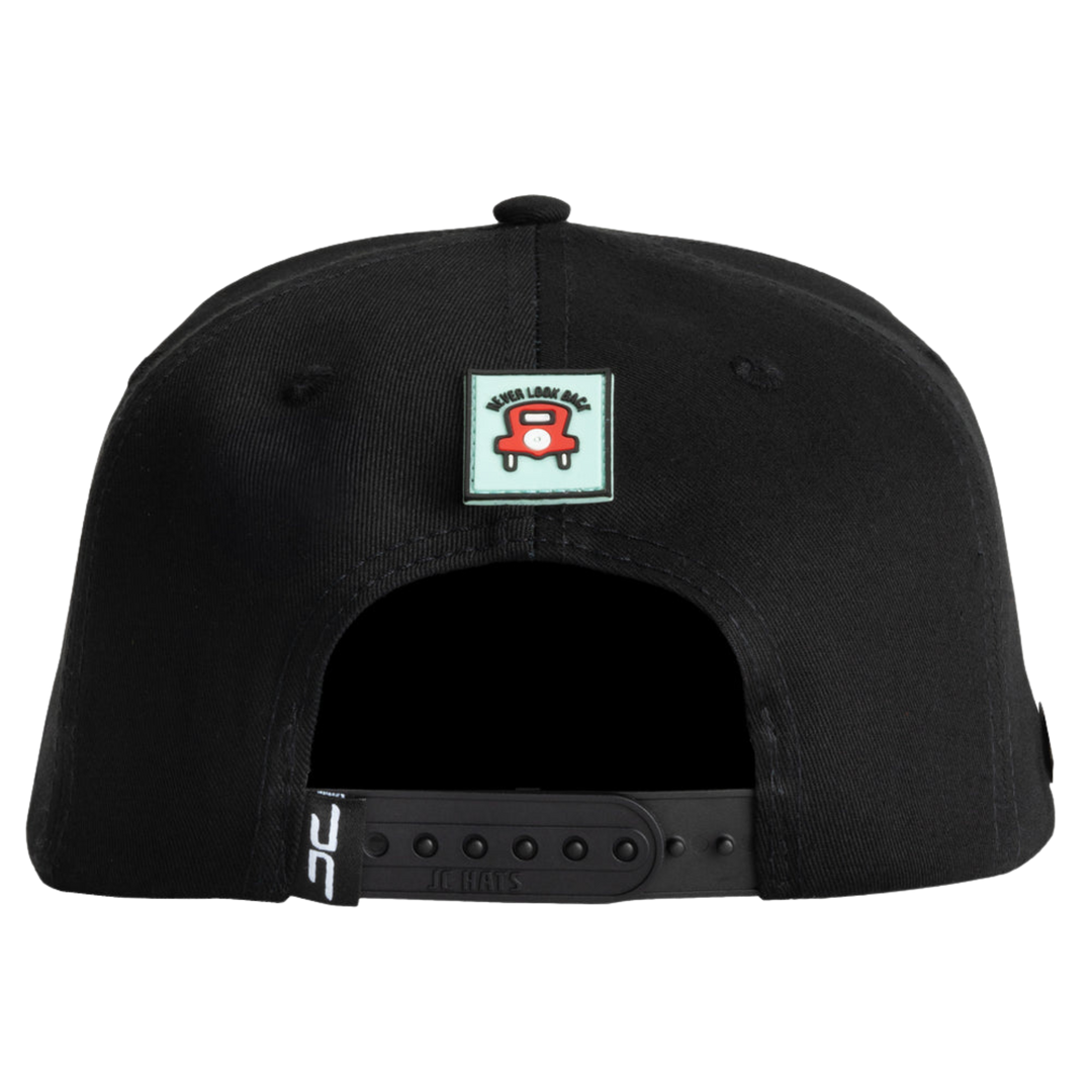 GORRA JC HATS NEVER LOOK BACK BLACK