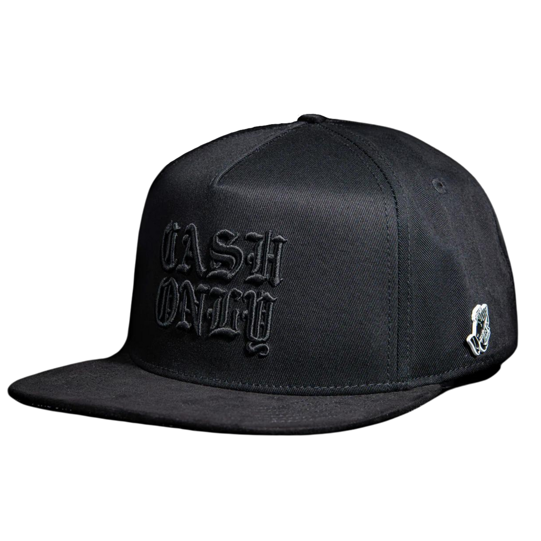 GORRA CASH ONLY BANDANA NEGRA