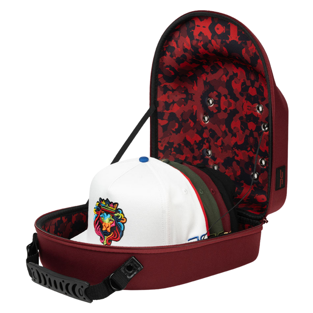 JC HATS CARRIER BURGANDY