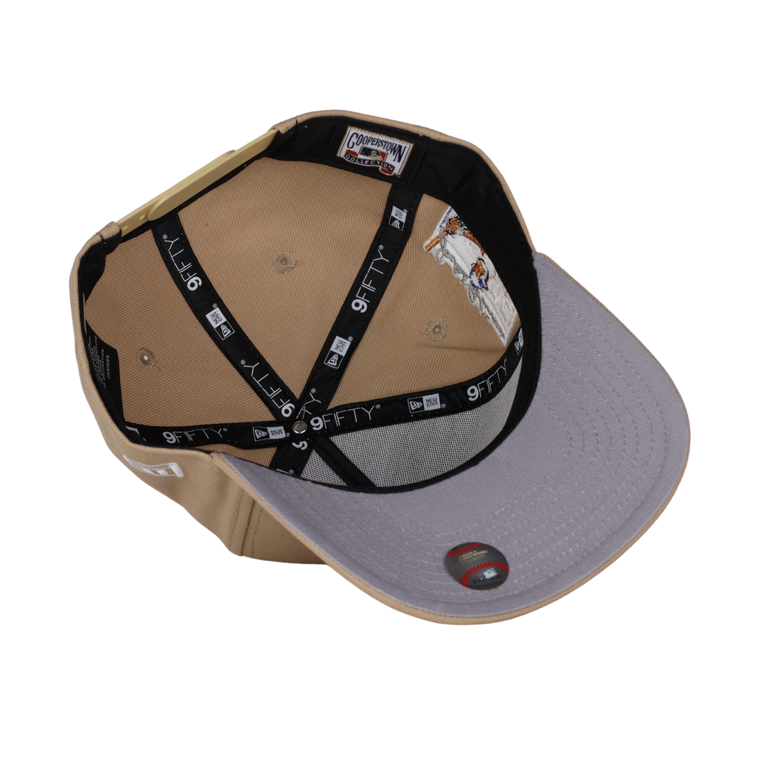 GORRA NEW ERA LA BEIGE BRANCO