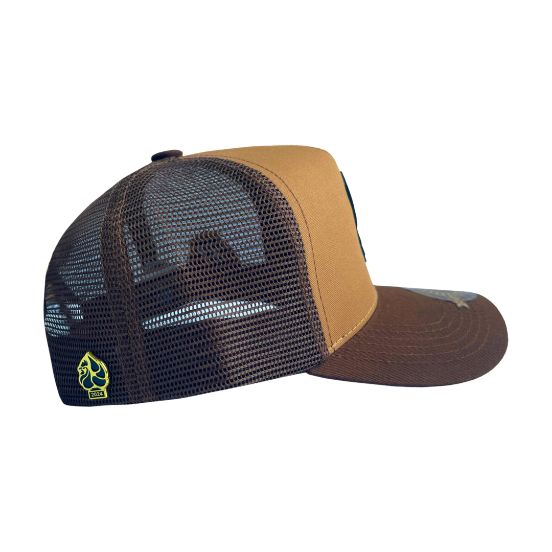 GORRA 1IRON TRENDY EL GALLERO BROWN