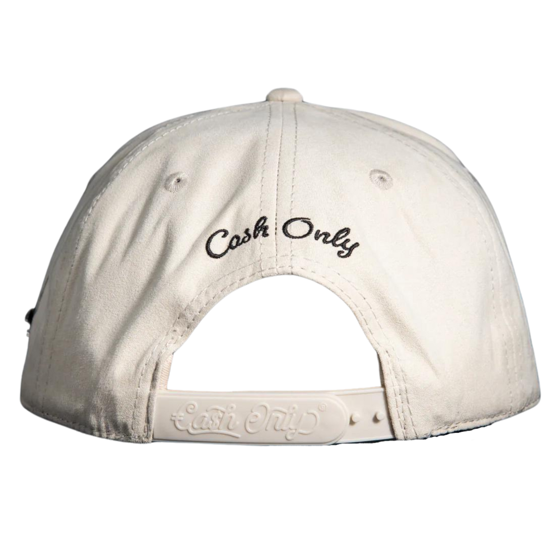 GORRA CASH ONLY RICH DOLAR WHITE