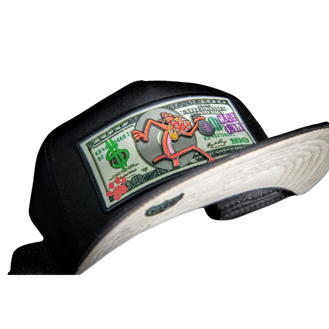 GORRA CASH ONLY PANTERA ROSA DOLLAR