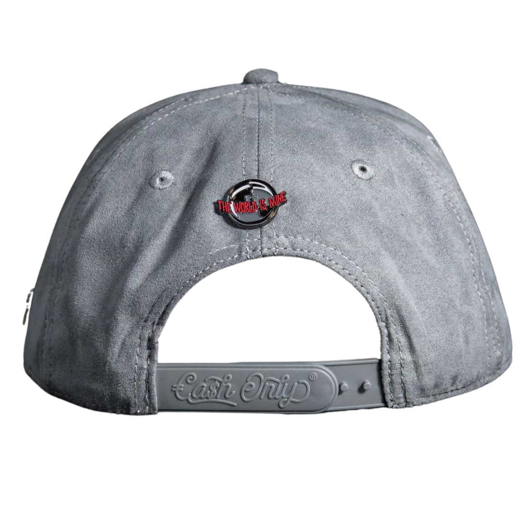 GORRA CASH ONLY MONOPOLY GRIS