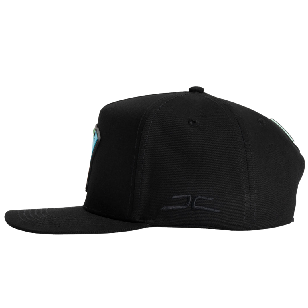 GORRA JC HATS NEVER LOOK BACK BLACK