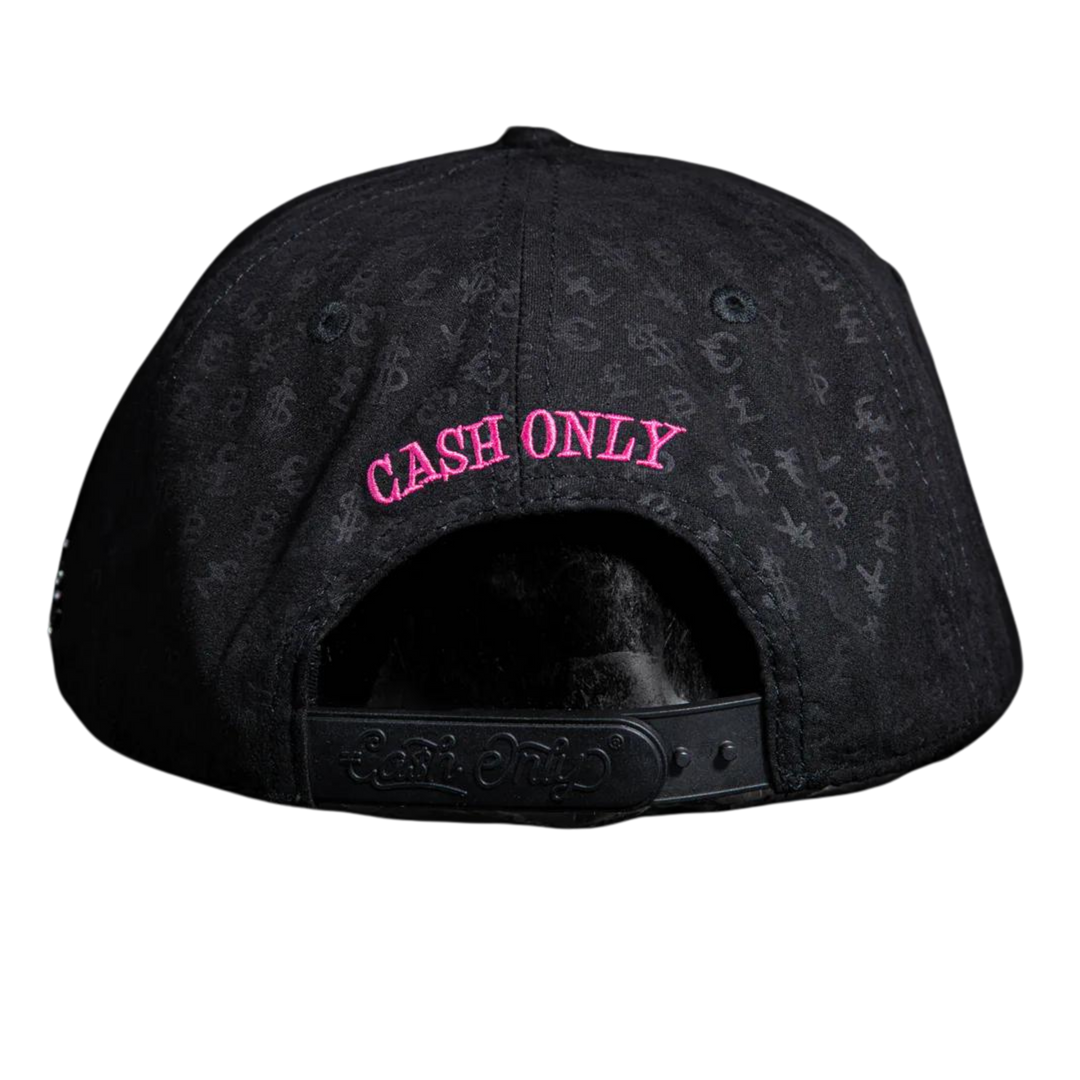 GORRA CASH ONLY PANTERA NEGRA FULL PRINT BLACK
