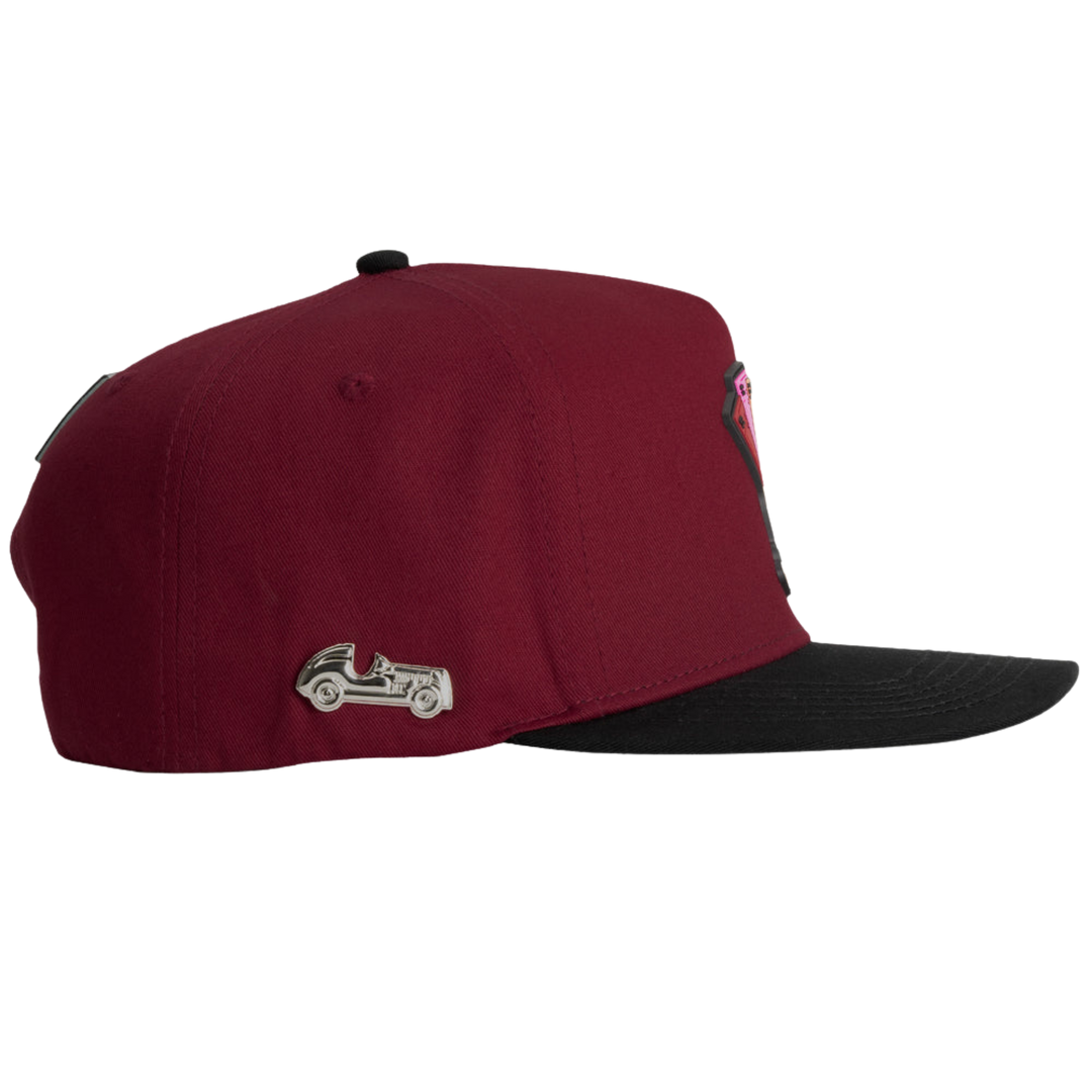 GORRA JC HATS NEVER LOOK BACK RED