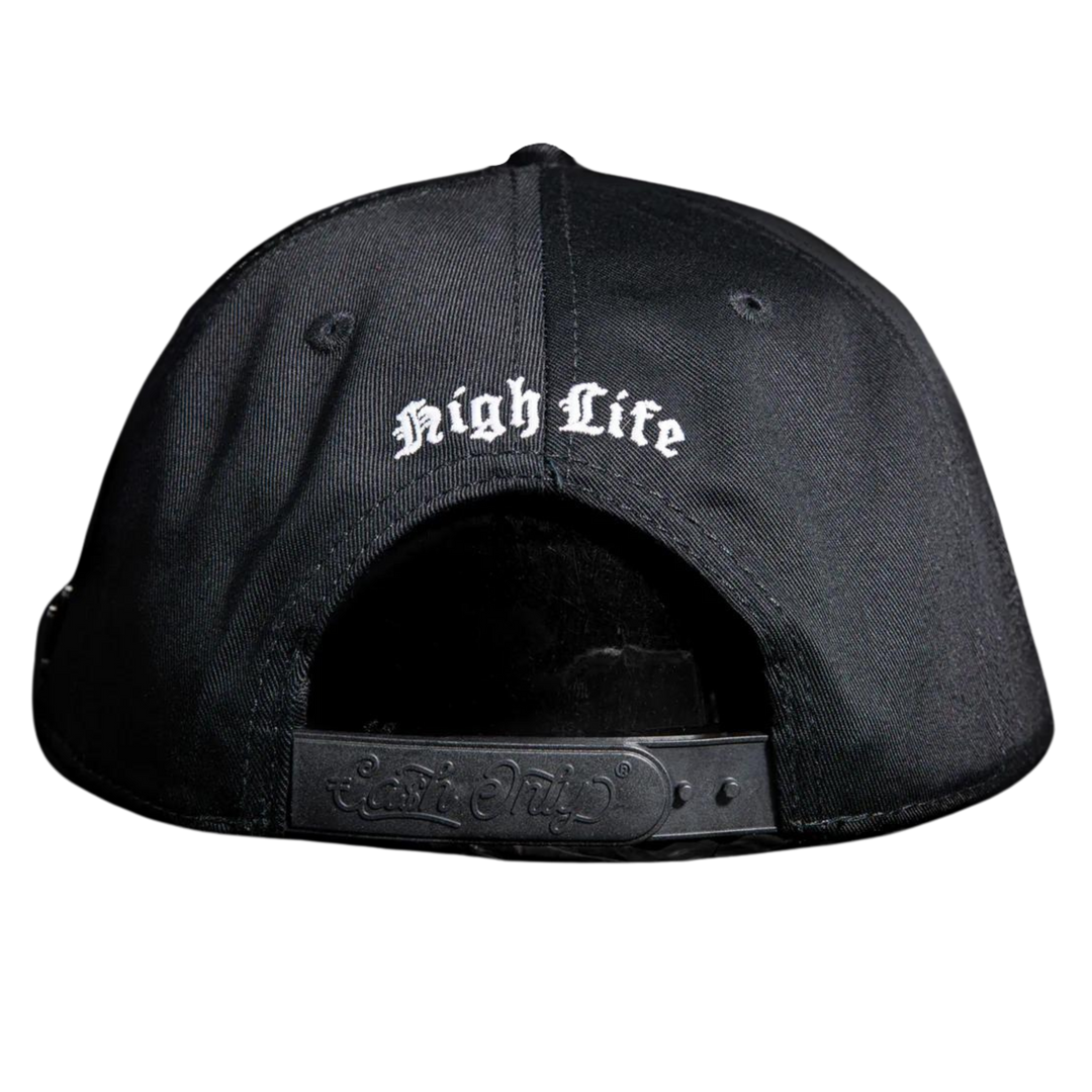 GORRA CASH ONLY DON GATO NEGRA
