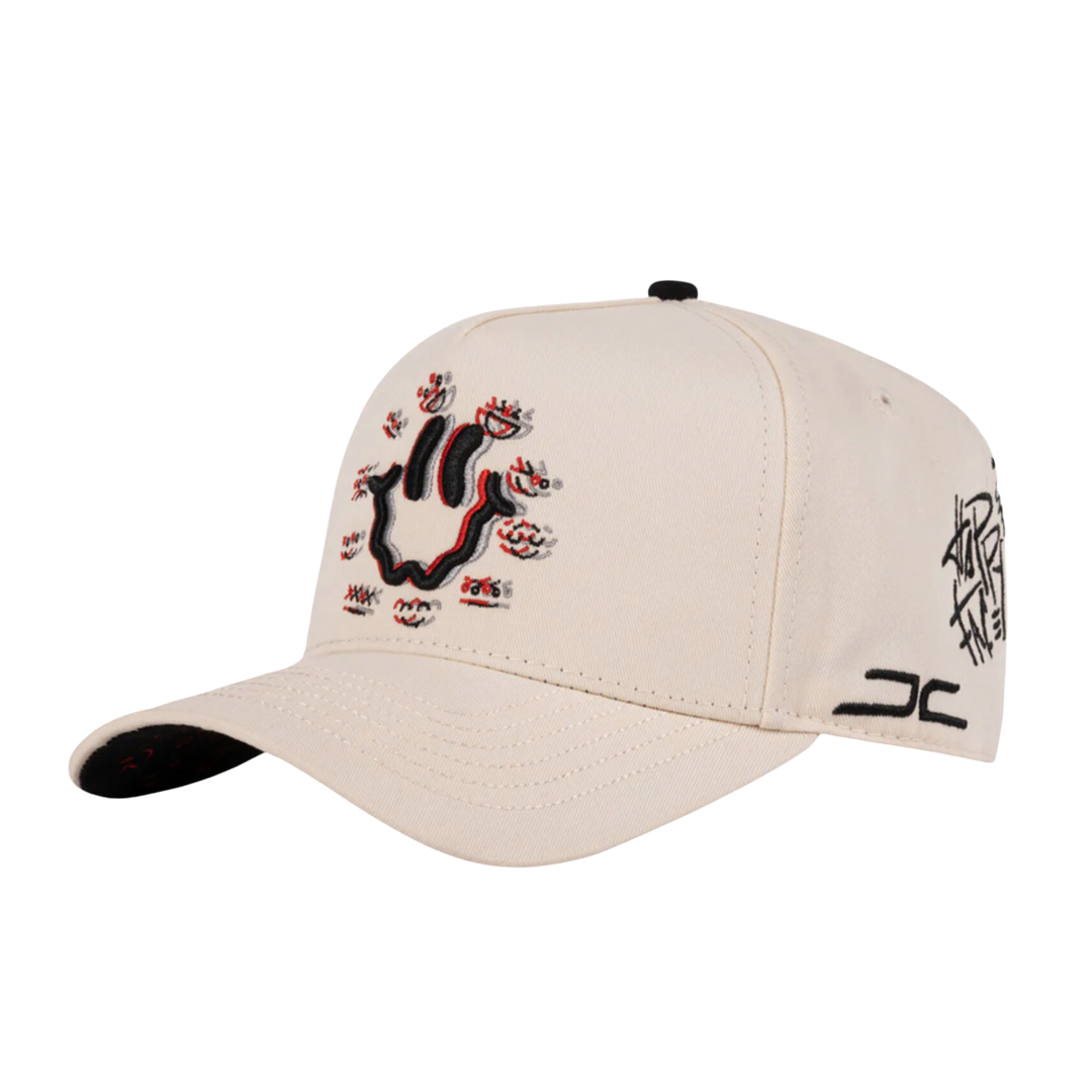 GORRA JC HATS HAPPY FACE BEIGE