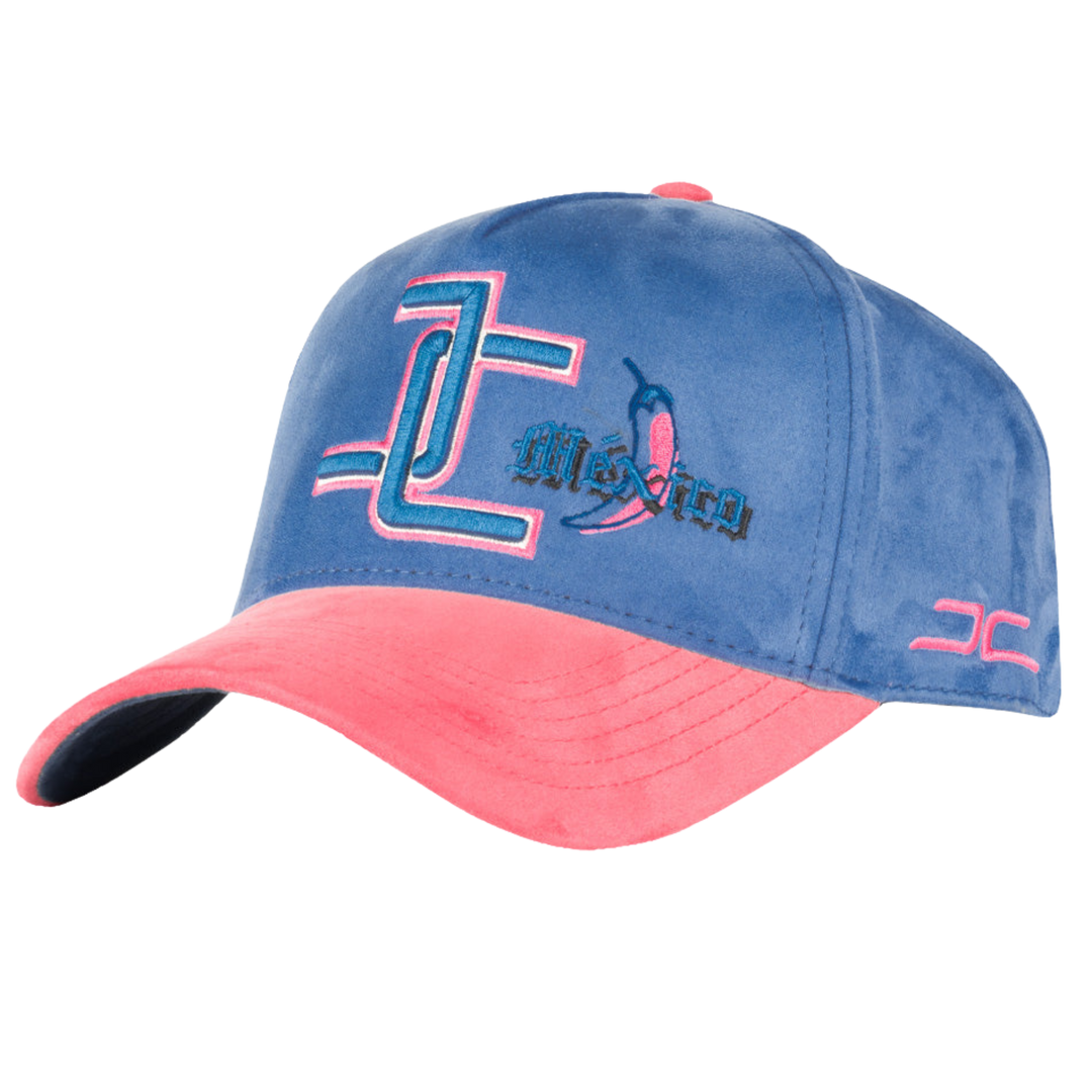 GORRA JC HATS MEX BLUE PINK