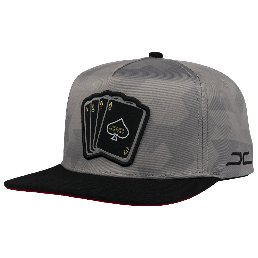 GORRA JC HATS POKER CAMO GRIS