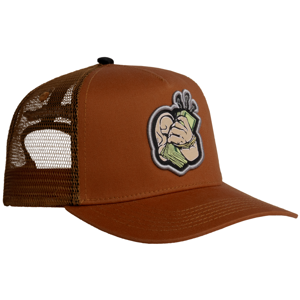 GORRA JC HATS HI MONEY CURVA NARANJA
