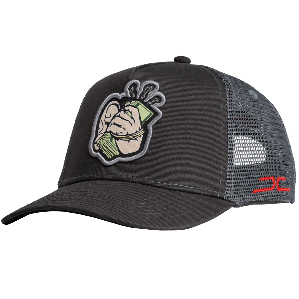 GORRA JC HATS HI MONEY CURVA GRIS