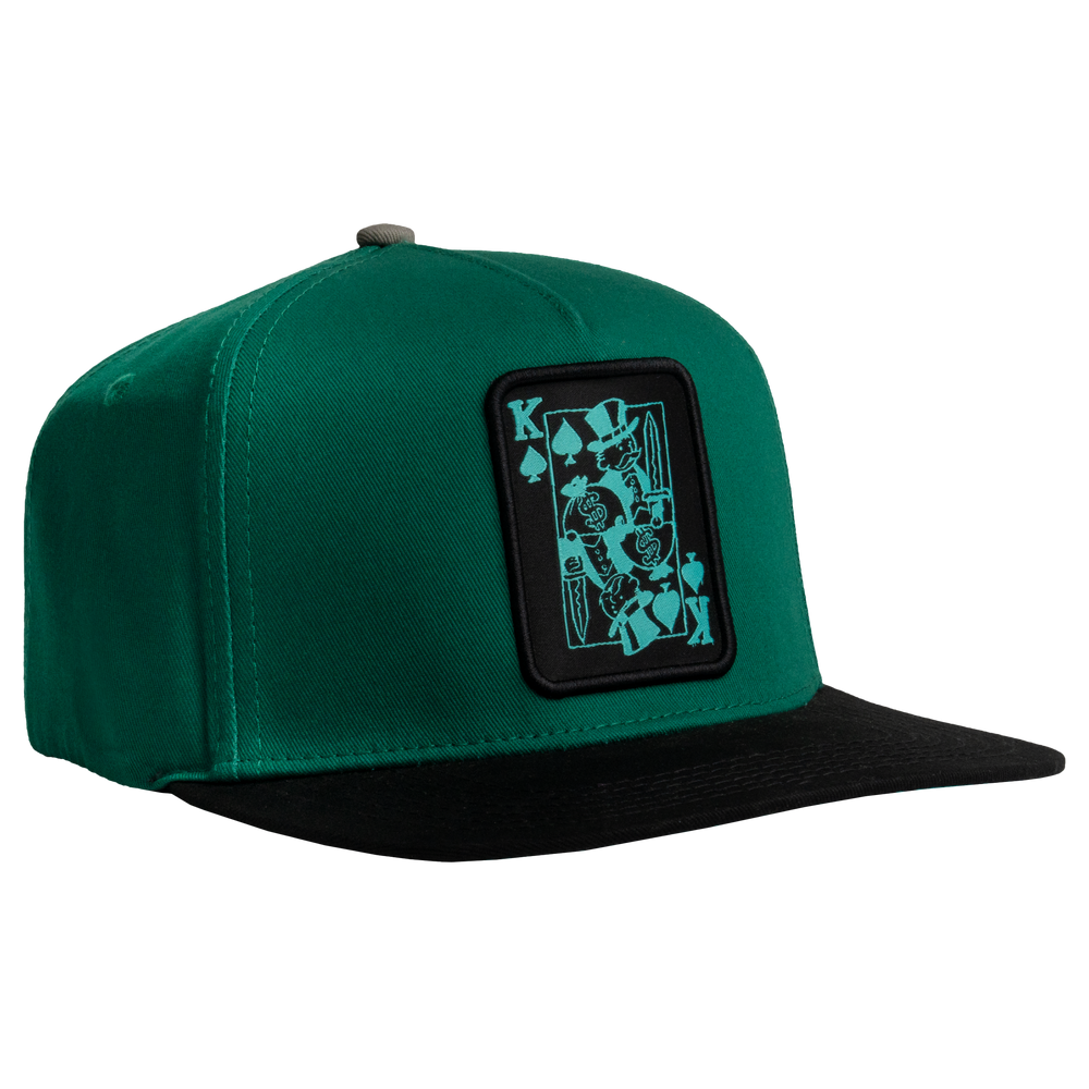 GORRA JC HATS KING CARD GREEN
