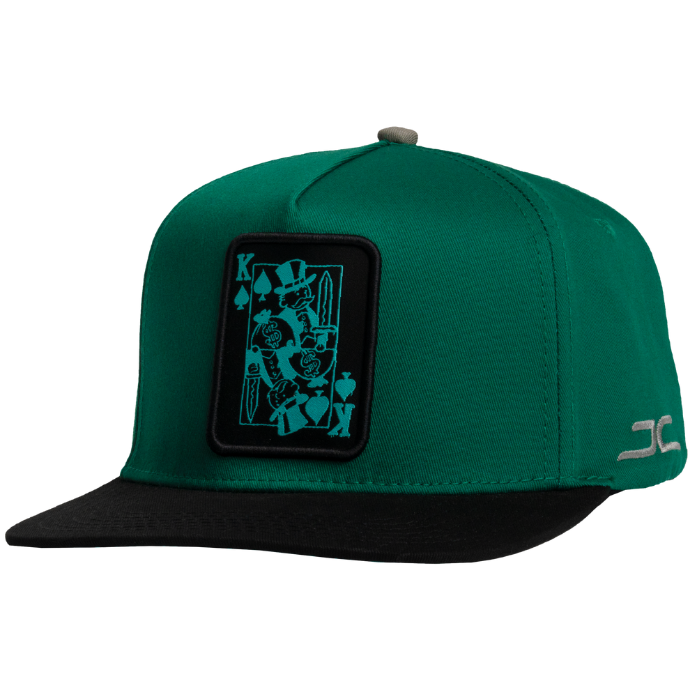 GORRA JC HATS KING CARD GREEN