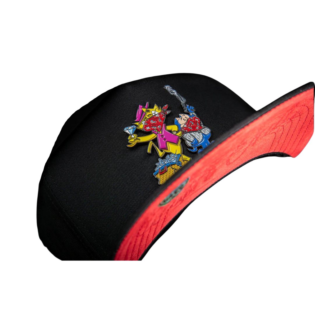 GORRA CASH ONLY DON GATO NEGRA