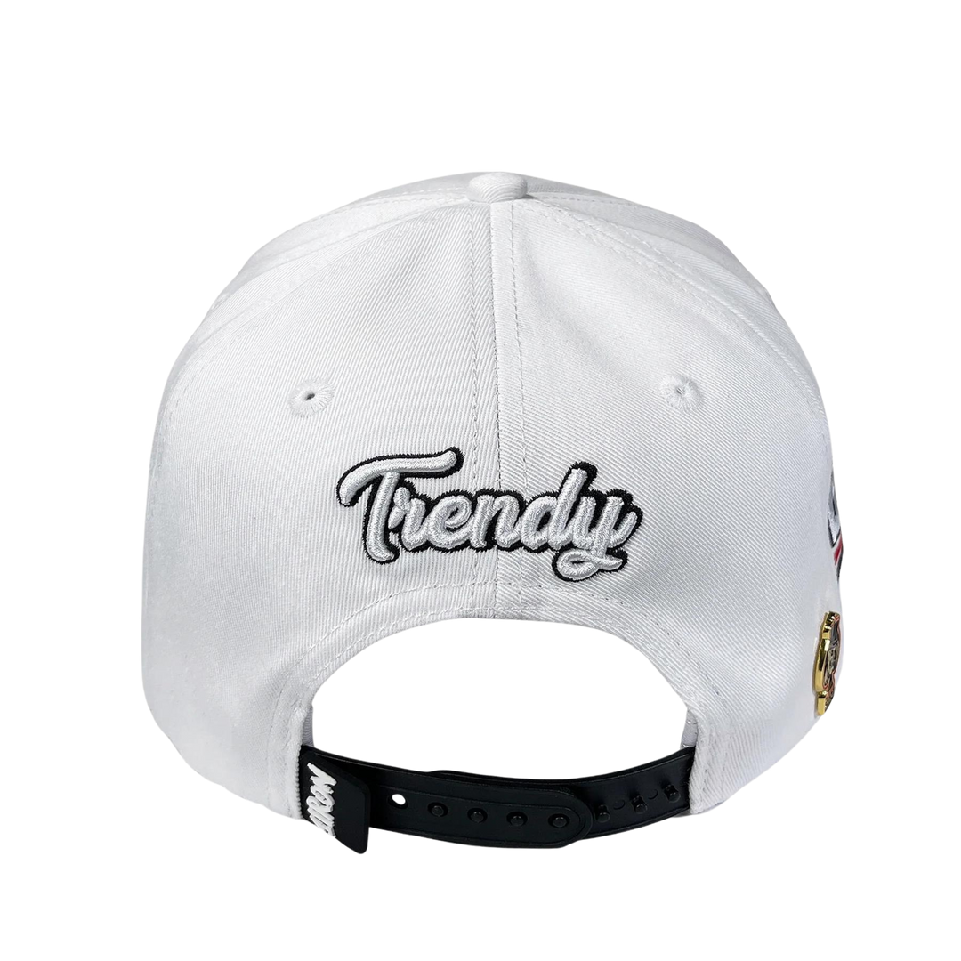 GORRA 1IRON TRENDY POKER WHITE