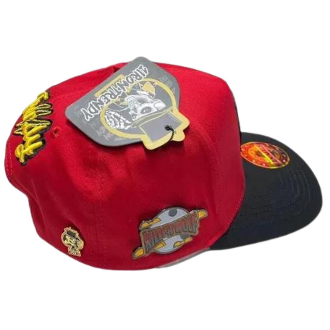 GORRA 1IRONTRENDY WOLF ROJO