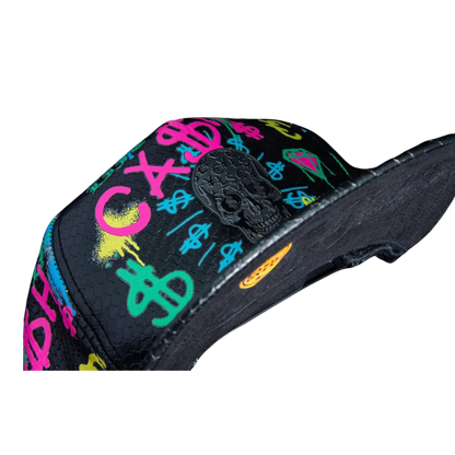 SKULL NEGRO PIEL VISERA