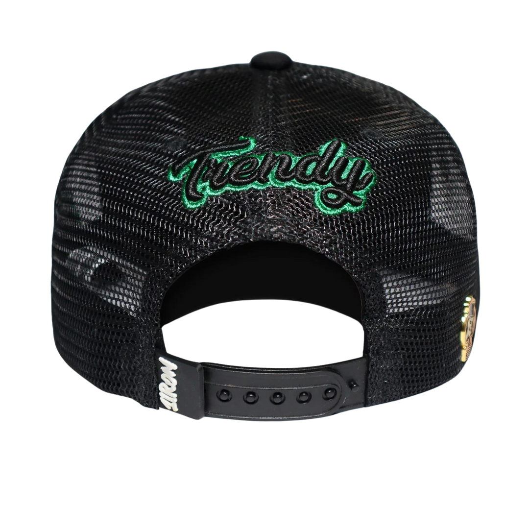 GORRA 1IRON TRENDY AGUILA BLACK MALLA